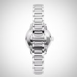 Burberry The Classic Round Silver Tone Swiss Stainless Steel Watch BU10108
