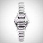 Burberry The Classic Round Silver Tone Swiss Stainless Steel Watch BU10108