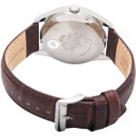 Orient Titanium Automatic Sapphire Brown Leather Men's Watch FER2F004W0