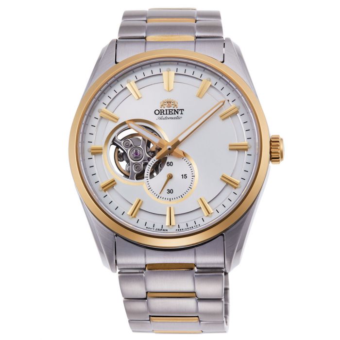Orient Automatic Open Heart Two Tone Men's Watch RA-AR0001S10B