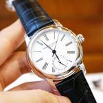 Frederique Constant Classics Automatic Mặt Tròn Màu Trắng Dây Da Màu Đen Lịch Ngày FC-710MS4H6