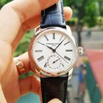 Frederique Constant Classics Automatic Mặt Tròn Màu Trắng Dây Da Màu Đen Lịch Ngày FC-710MS4H6