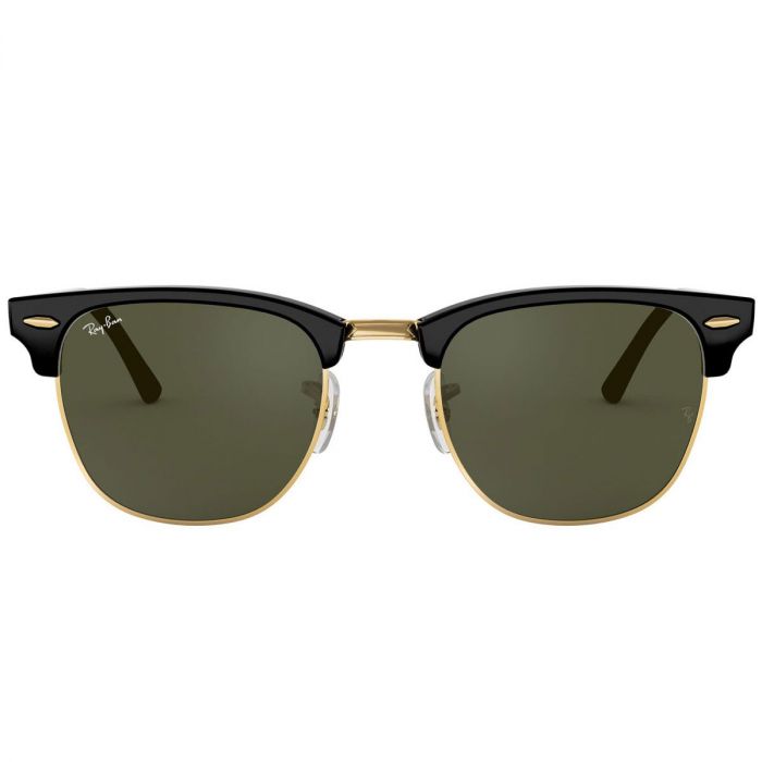 Ray-ban Clubmaster Green Classic G-15 Sunglasses RB3016F W0365 49