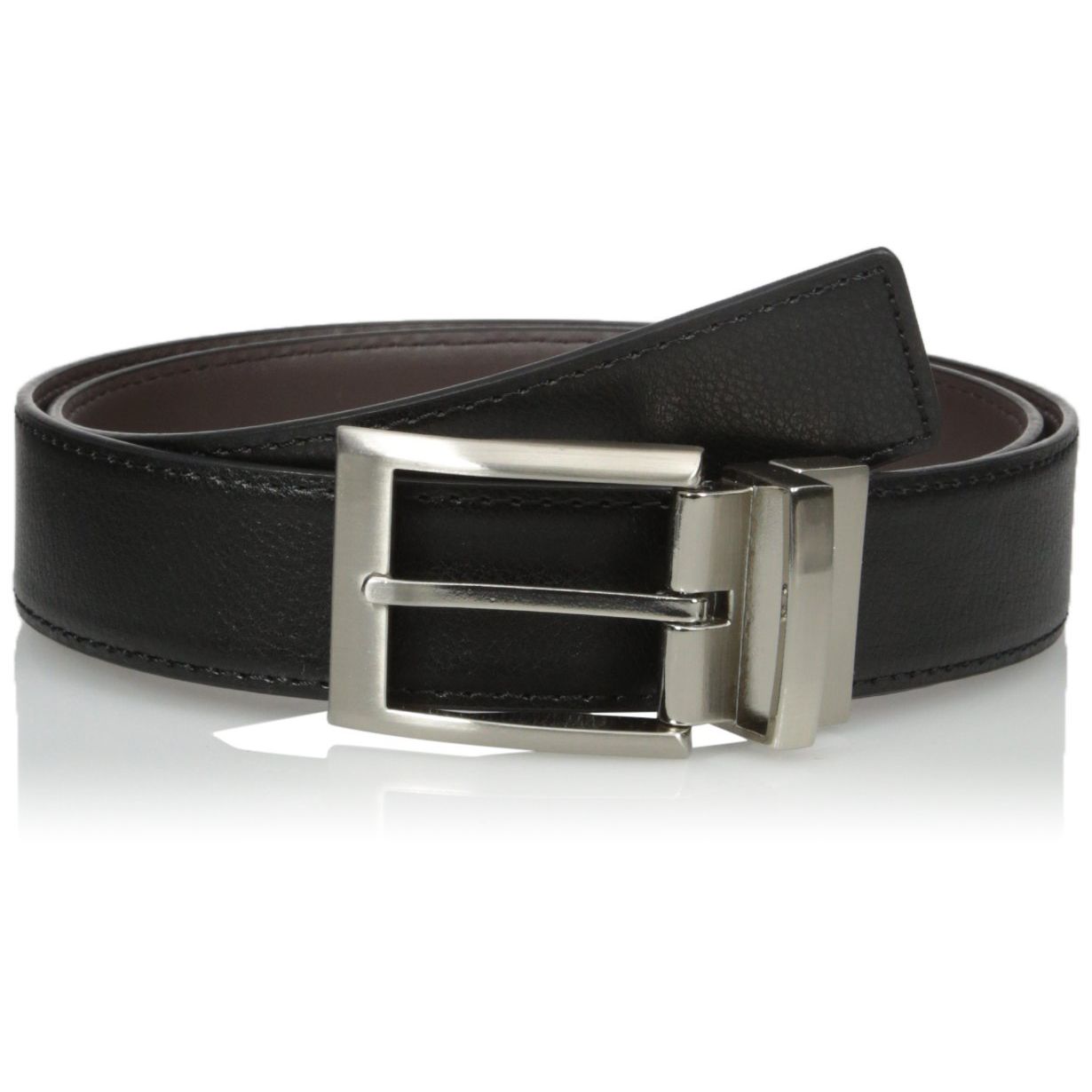 Calvin Klein Harness Buckle Reversible Black Brown 297538796-BBR Men's Belt  35mm xách tay chính hãng giá rẻ bảo hành dài - Dây lưng - Senmix