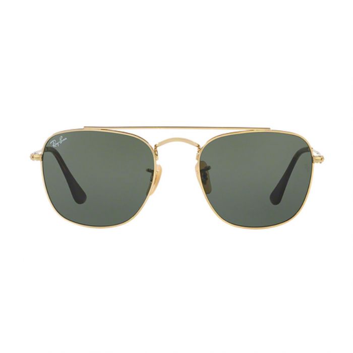 Ray-ban Green Classic G-15 Square Metal Sunglasses RB3557 001 51