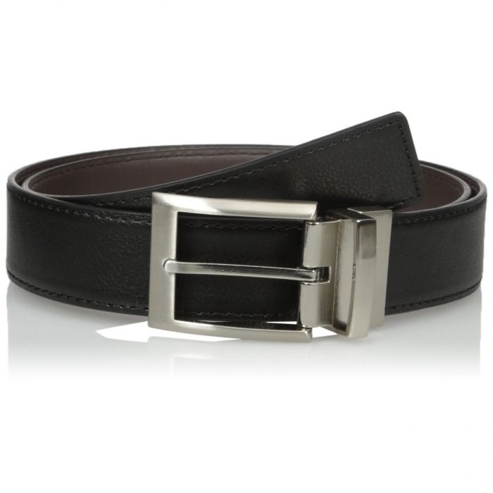 Calvin Klein Harness Buckle Reversible Black Brown 297538796-BBR Men's Belt 35mm