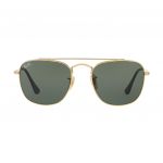 Ray-ban Green Classic G-15 Square Metal Sunglasses RB3557 001 51