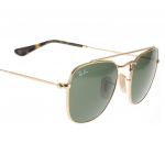 Ray-ban Green Classic G-15 Square Metal Sunglasses RB3557 001 51