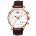 Tissot Tradition Chronograph Brown Leather Men's Watch T063.617.36.037.00