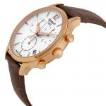 Tissot Tradition Chronograph Brown Leather Men's Watch T063.617.36.037.00