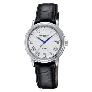 Raymond Weil Maestro Swiss Automatic Stainless Steel White Dial Men's Watch 2837-STC-00308