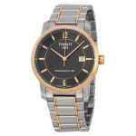 Tissot T-Classic Collection Titanium Automatic Black Dial Men's Watch T087.407.55.067.00