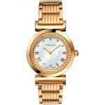 Versace Vanity White Dial Rose Gold Women's Watch P5Q80D001S080