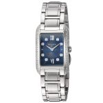 Bulova Diamond Blue Dial Stainless Steel Women's Watch 96R211