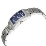 Bulova Diamond Blue Dial Stainless Steel Women's Watch 96R211