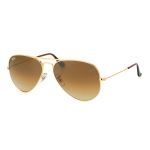 Ray-ban Original Aviator Brown Gradient Metal Sunglasses RB3025 001/51 62-14