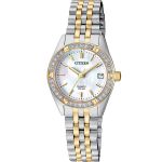 Citizen Swarovski Elegant Two Tone Women's Watch EU6064-54D