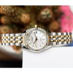 Citizen Swarovski Elegant Two Tone Women's Watch EU6064-54D