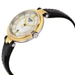 Tissot Flamingo Mother of Pearl Leather Black Women's Watch T094.210.26.111.00