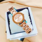 Movado Bold Bronze Crystal Accented Rose Gold 3600335