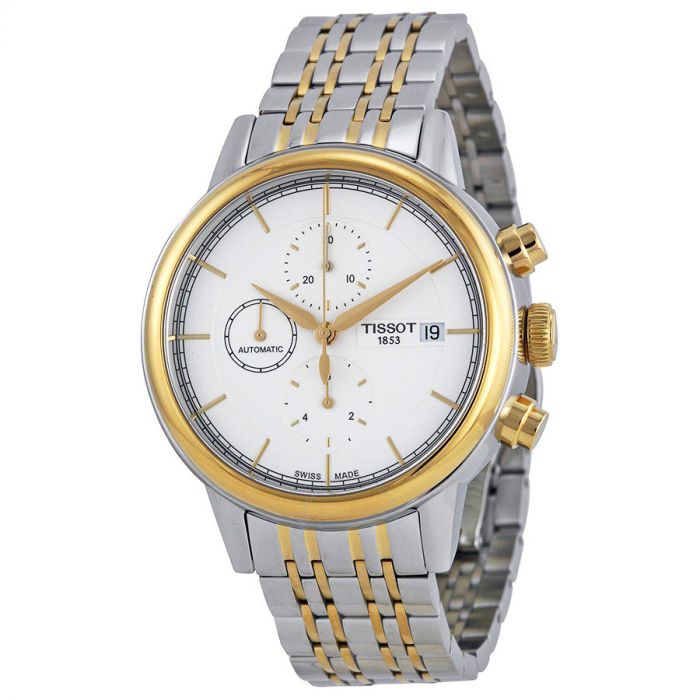 Tissot Carson Automatic Chronograph Two Tone Men's Watch T085.427.22.011.00