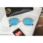 Ray-ban Hexagonal Light Blue Gradient Flash Sunglasses RB3548N 001/9O 54