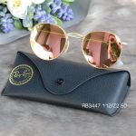 Ray-ban Round Copper Flash Lenses Sunglasses RB3447 112/Z2 50-21