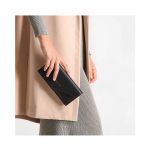 Charles & Keith Long Casual Envelope Flap Black Women's Wallet CK6-10680451