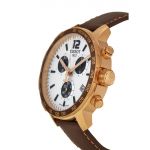 Tissot Quickster Chronograph Leather Brown Men's Watch T095.417.36.037.01