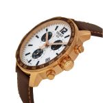 Tissot Quickster Chronograph Leather Brown Men's Watch T095.417.36.037.01