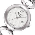 Tissot Pinky White Arabesque Dial Stainless Steel Women's Watch  T084.210.11.017.01