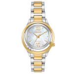 Citizen L Sunrise LS Mother of Pearl Dial Two Tone Women's Watch EM0514-52D