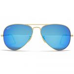 Ray-ban Aviator Pilot Blue Flash Sunglasses RB3025 112/17 62