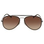 Ray-ban Blaze Brown Gradient Sunglasses RB3584N 004/13 58