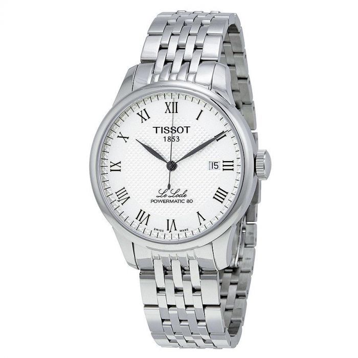 Tissot Le Locle Automatic Powermatic 80 White Dial Men's Watch T006.407.11.033.00