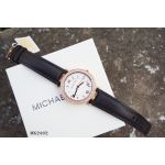 Michael Kors Mini Parker Black Leather Women's Watch MK2462