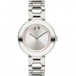 Movado Swiss Quartz Bold Silver Women's Watch 3600381