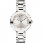 Movado Swiss Quartz Bold Silver Women's Watch 3600381
