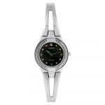 Seiko Black Dial Solar Bracelet Women's Watch SUP051