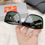 Ray-ban Classic Rectangular Green Gọng Nhựa Màu Đen RB4228 601/71 58