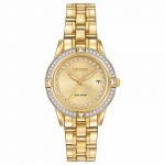 Citizen Eco-Drive Silhouette Crystal with Date Women's Watch FE1152-52P