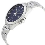 Seiko Blue Dial Date Stainless Steel Men's Watch SUR207