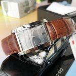 Caravelle New York Grey Dial Brown Leather Men's Watch 43A119