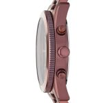 Fossil Perfect Boyfriend Sport Multifunction Wine Stainless Steel Women's Watch ES4110