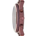 Fossil Perfect Boyfriend Sport Multifunction Wine Stainless Steel Women's Watch ES4110