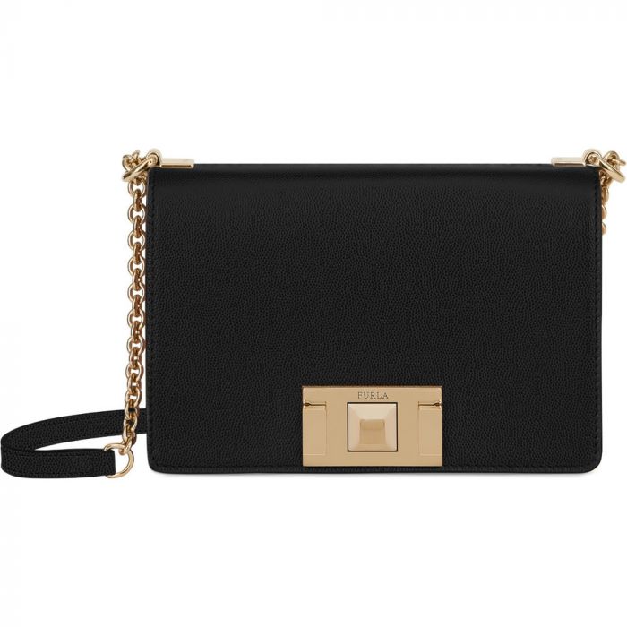 Furla Mimi Crossbody Mini Màu Đen Nero 1064420