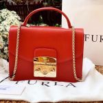 Furla Metropolis Top Handle Mini Màu Đỏ Cam Vermiglio Size 17