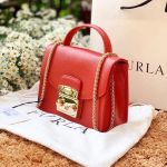 Furla Metropolis Top Handle Mini Màu Đỏ Cam Vermiglio Size 17