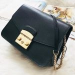 Furla Metropolis Crossbody S Màu Đen Onyx Size 21