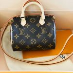 Louis Vuitton Nano Speedy Màu Nâu M61252 Size 16